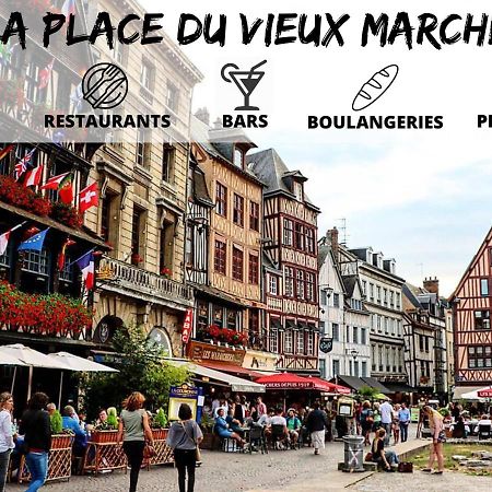 Cosyappart - Le Saint Vivien Apartment Rouen Bagian luar foto