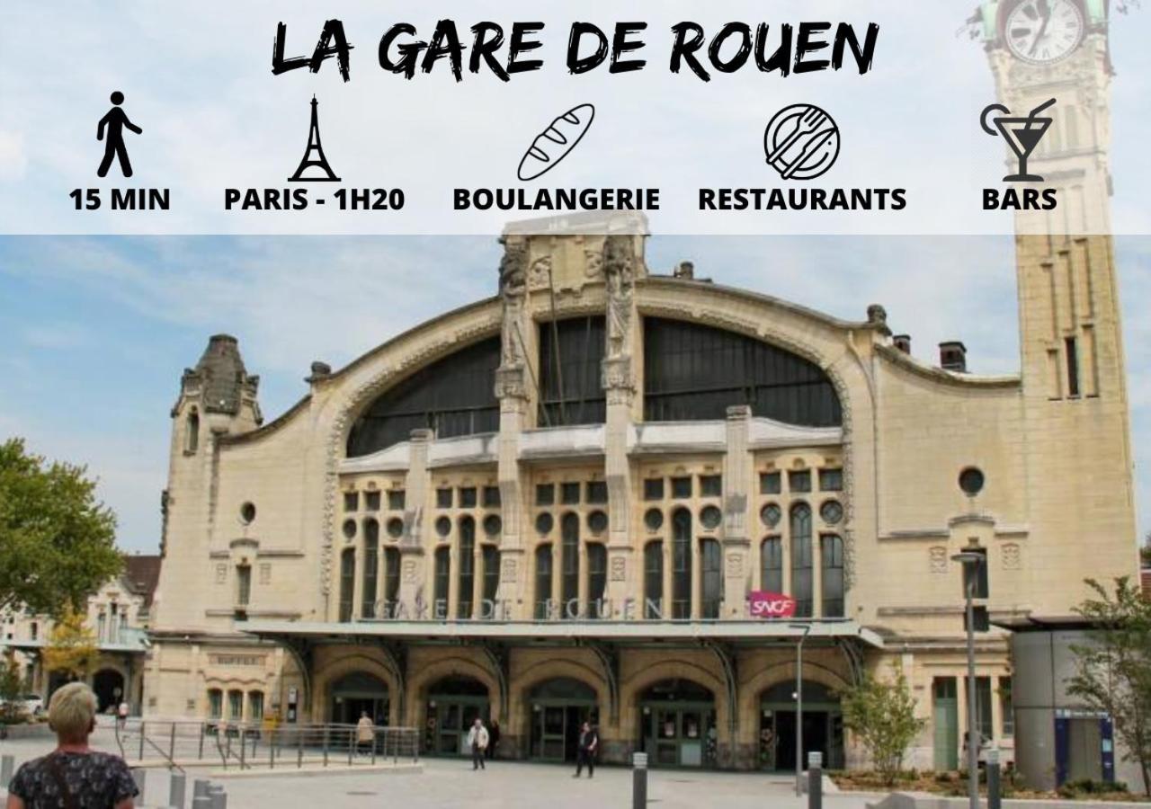 Cosyappart - Le Saint Vivien Apartment Rouen Bagian luar foto